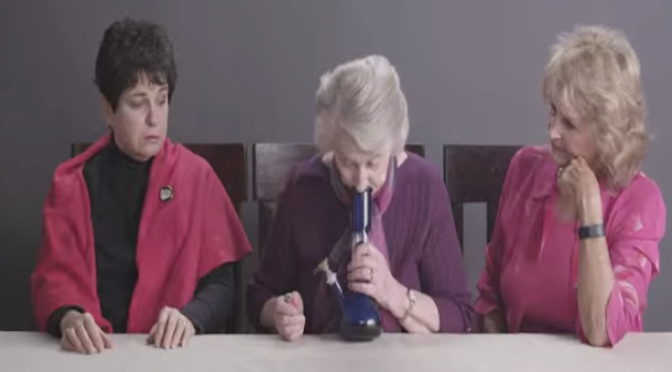 Grandmas Smoke Weed for the First Time