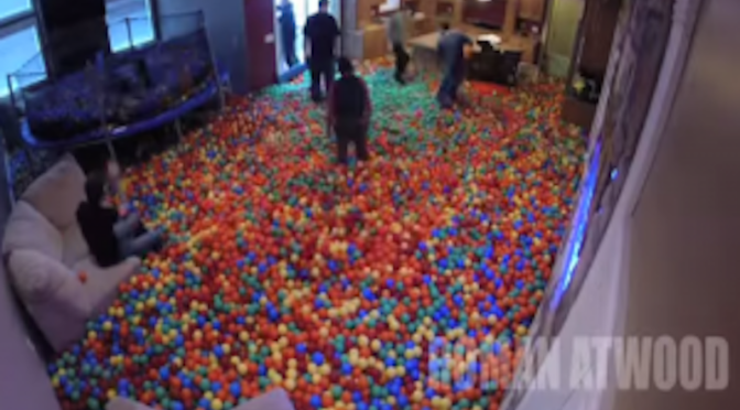 Home Turned into a Ball Pit – Literally